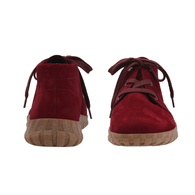 Semler ankelstøvle med snøre - Bordeaux