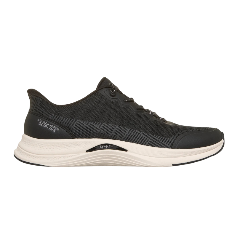 Skechers slip-in sapatilha feminina - Preto