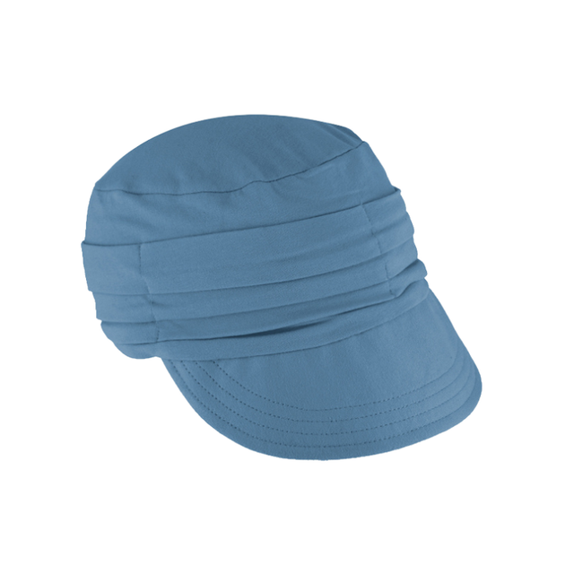 Boné de sombra macio - Azul jeans