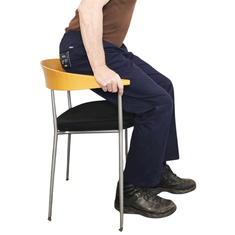 Bukser med elastisk talje - Mørkeblå