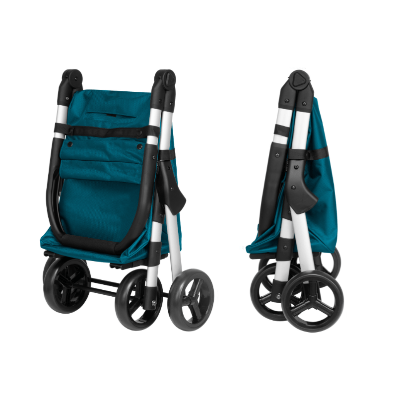 Muuvi Up indkøbsvogn - Turkis