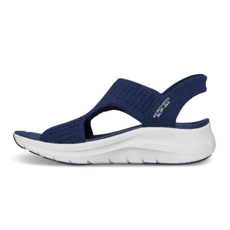 Skechers slip - in damesandal - Mørkeblå