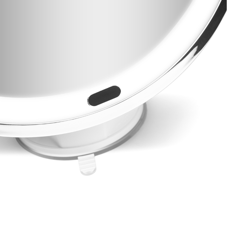 Makeup - spejl med lys Ø20 cm - 5x forstørrelse