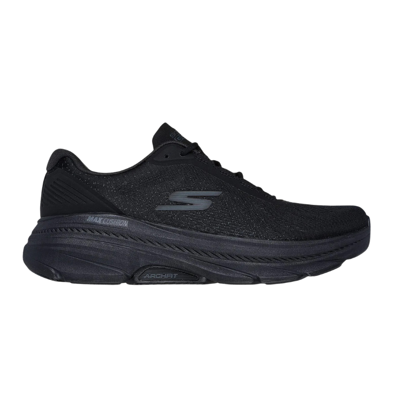 Skechers sapatilhas masculinas estáveis - Preto