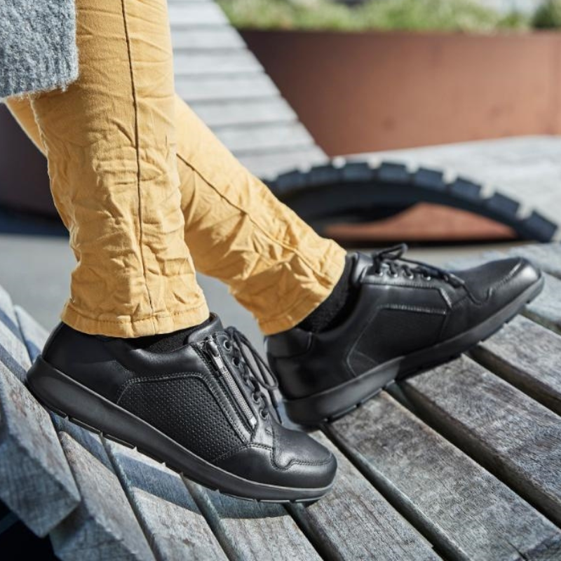 New Feet OrthoStretch™ sapato feminino - Preto