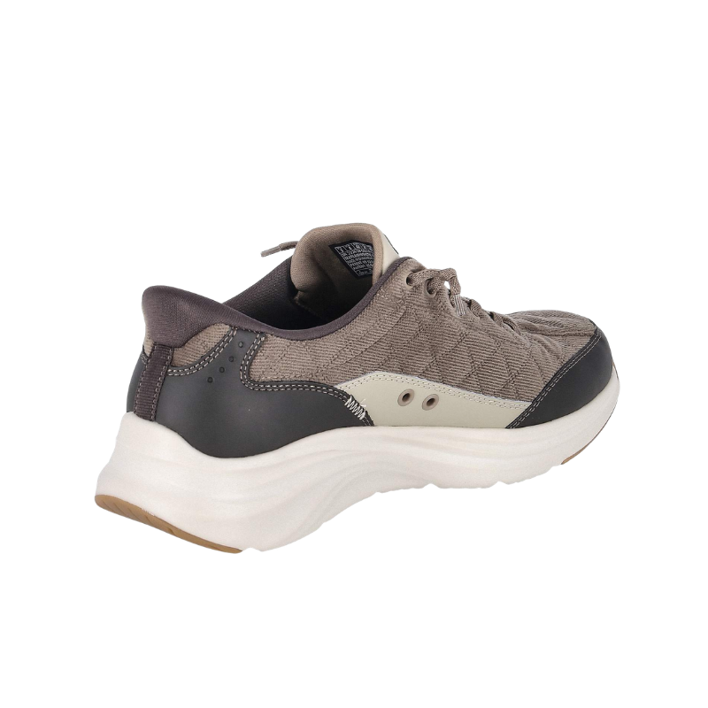 Skechers slip-in sapatilha masculina - Verde Oliva
