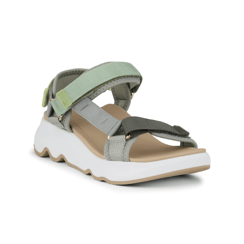 Green Comfort sporty damesandal - Grøn