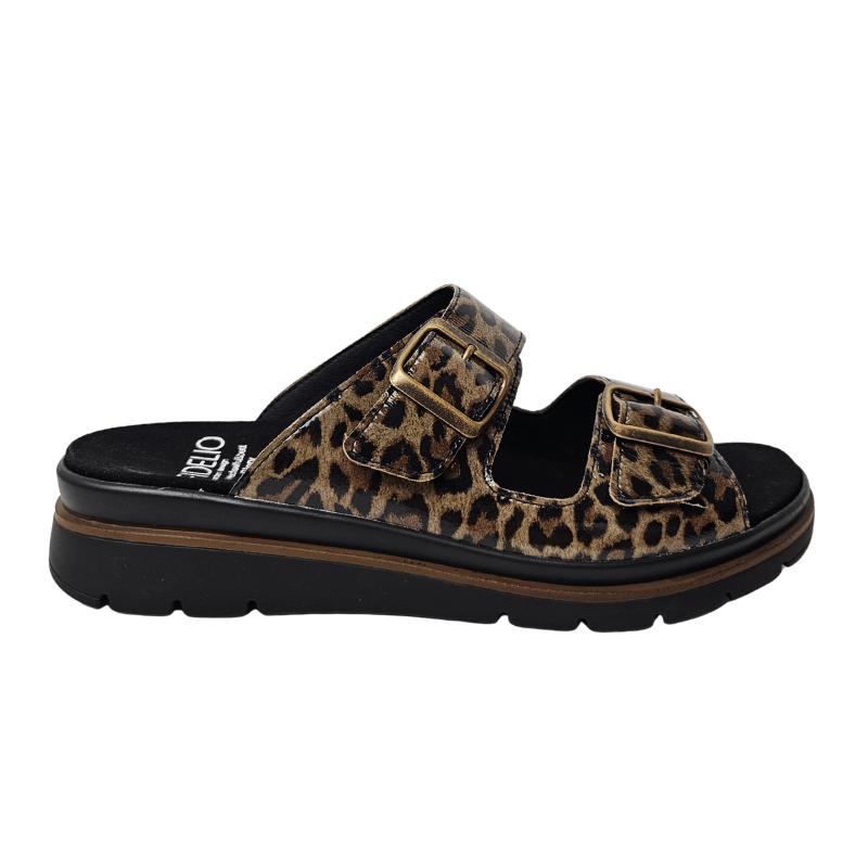 Fidelio dameslipper - Leopard - Seniorshop