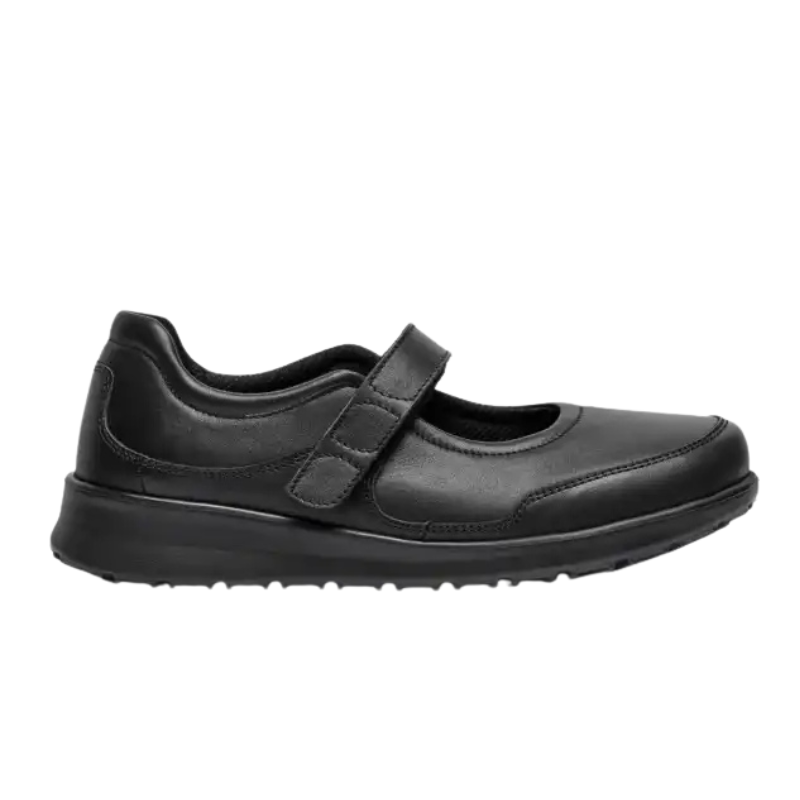 New Feet ballerina com velcro - Preto