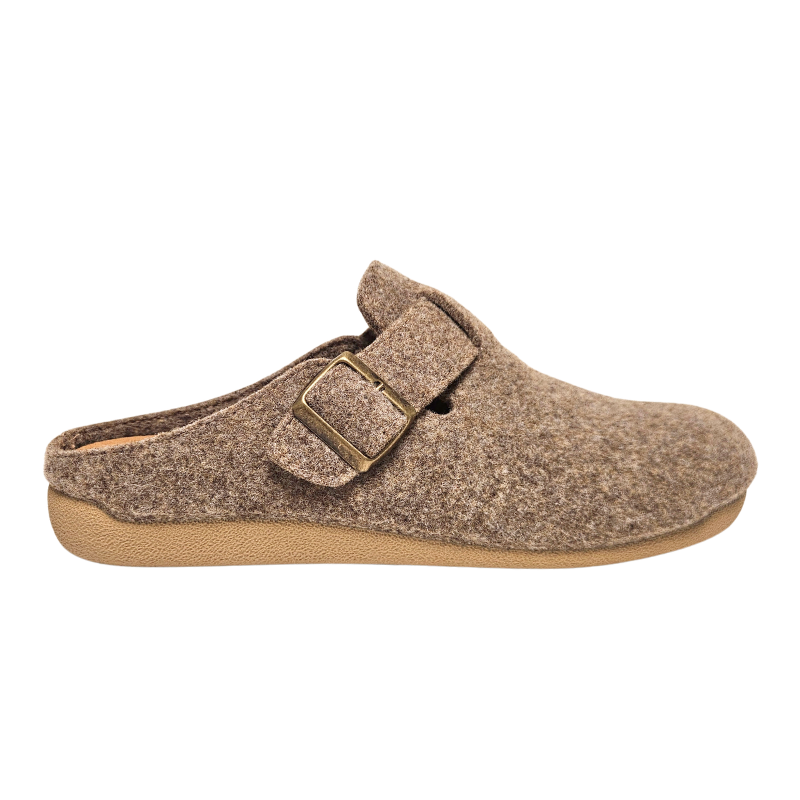 Bella Moda pantufas de senhora - Bege