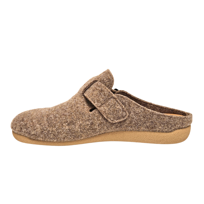 Bella Moda pantufas de senhora - Bege