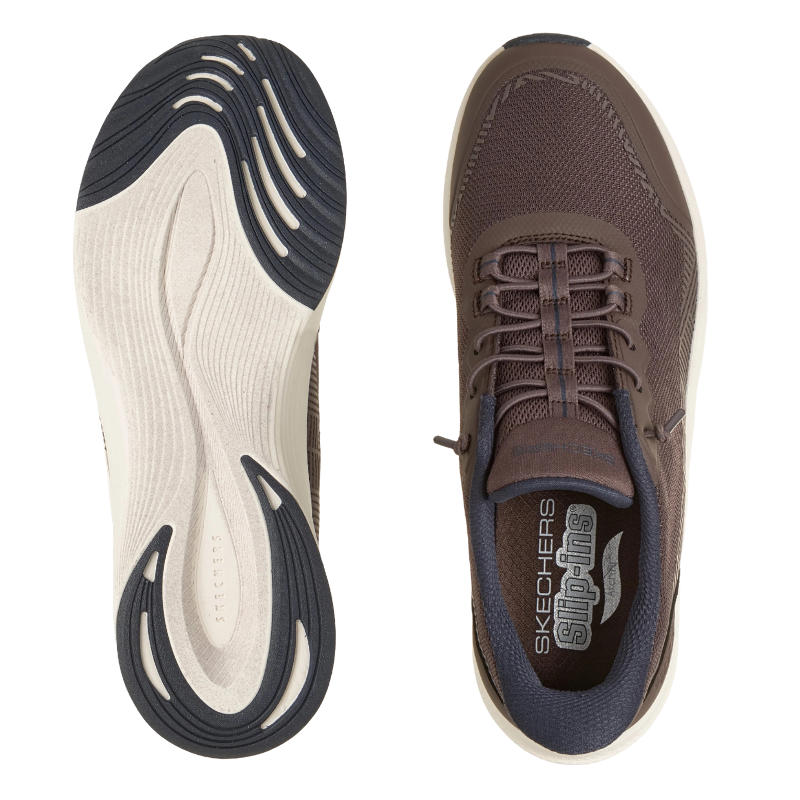 Skechers slip-in para senhora - Castanho