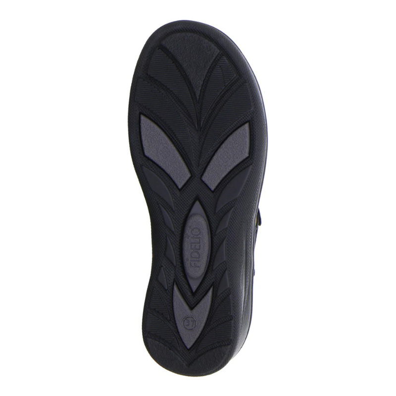 Fidelio sapato 496016-60 Preto Nappa/kombi
