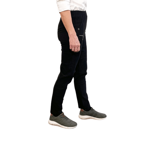 Damebukser med elastikkant - Sort