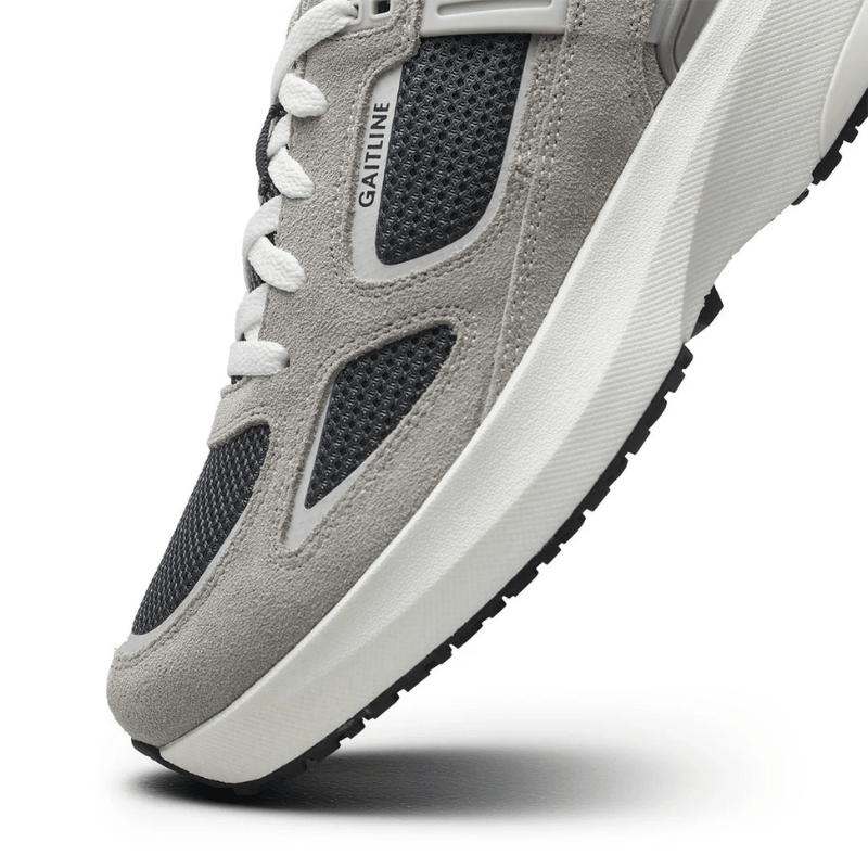 Gaitline Damesneaker em azul e branco para senhora