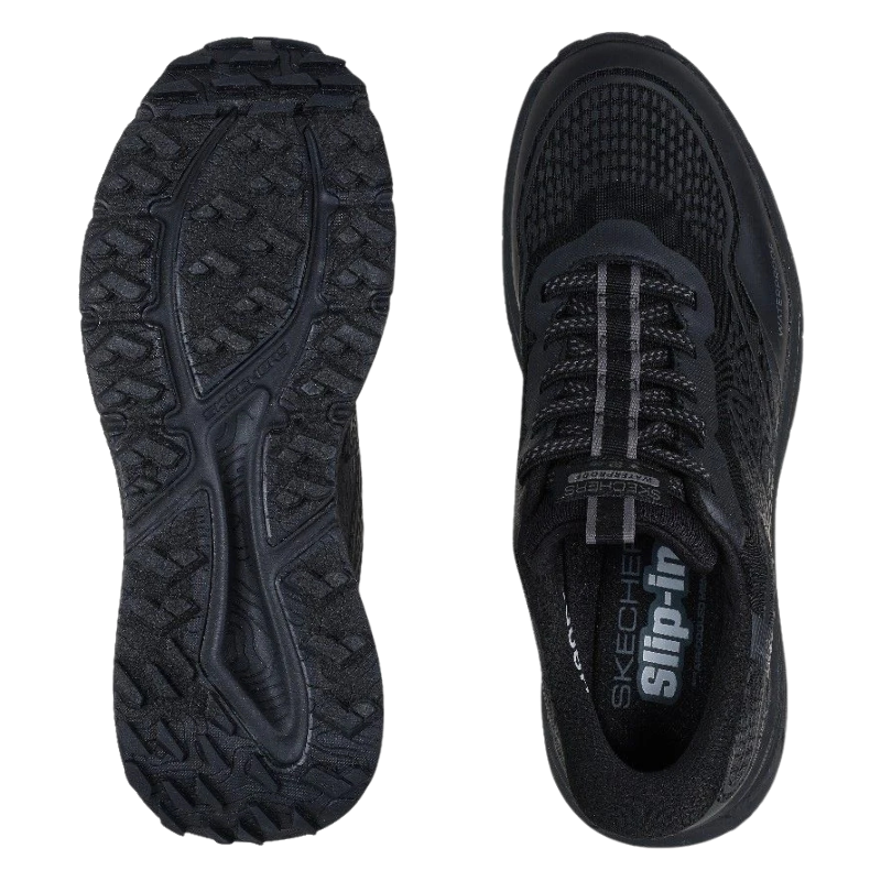 Skechers sapatilhas impermeáveis para homem - Preto
