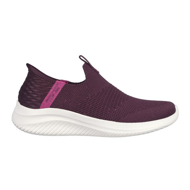 Skechers damesneaker - Bordeaux - Seniorshop