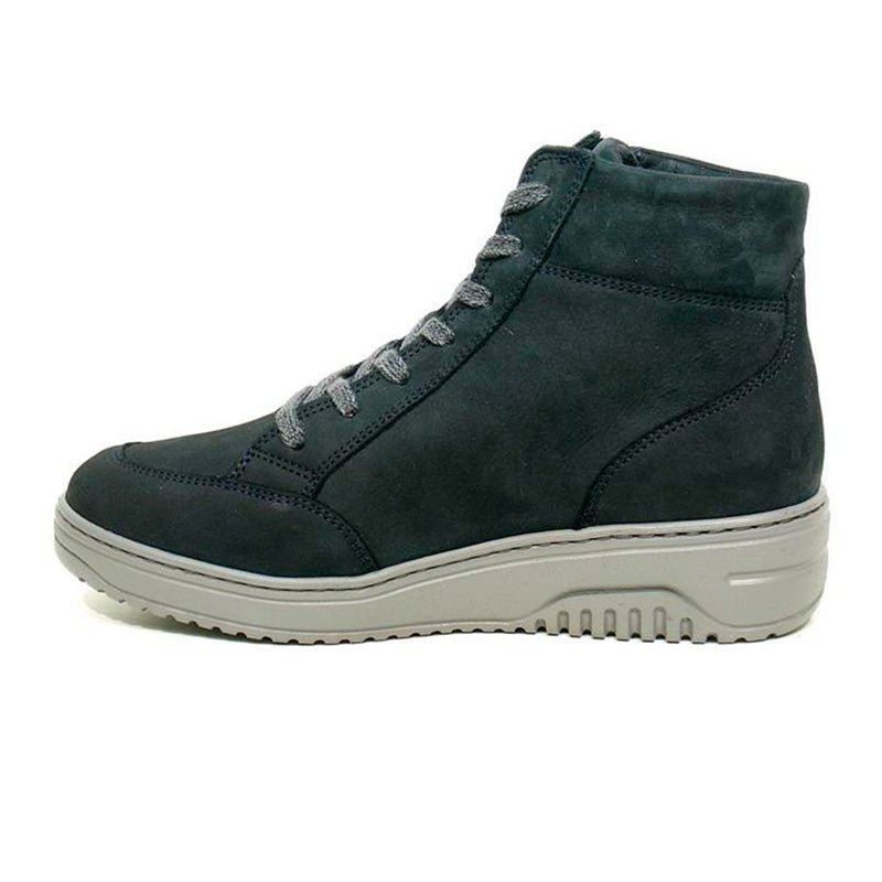 Hartjes foret damestøvle - Navy - Seniorshop