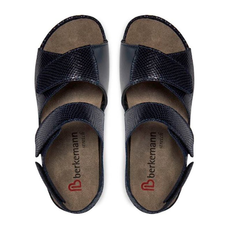 Berkemann damesandal - Midnatsblå - Seniorshop