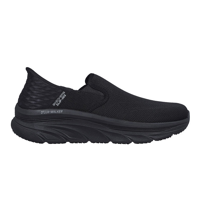 Skechers sporty slip - in herresneaker - Sort - Seniorshop
