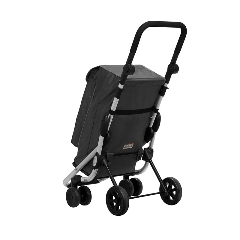 Go up Original indkøbsvogn - Gråsort - Seniorshop