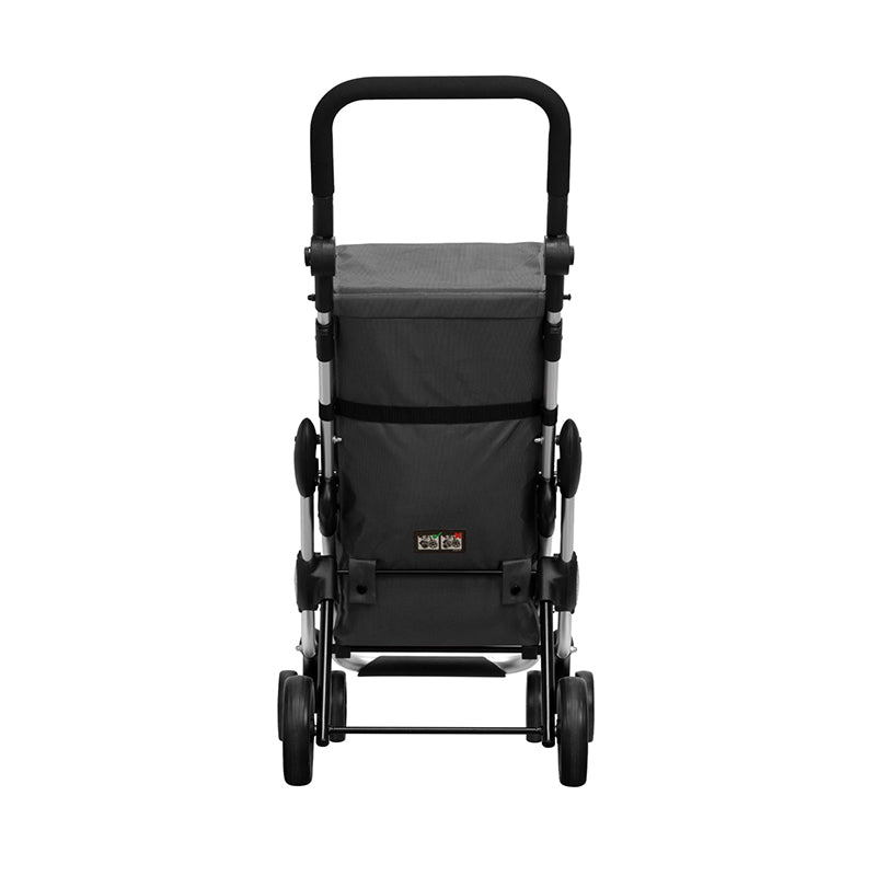 Go up Original indkøbsvogn - Gråsort - Seniorshop