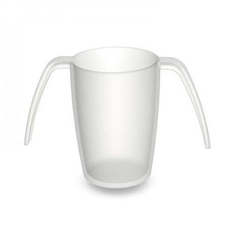 Krus med 2 hanke - Klar - Seniorshop