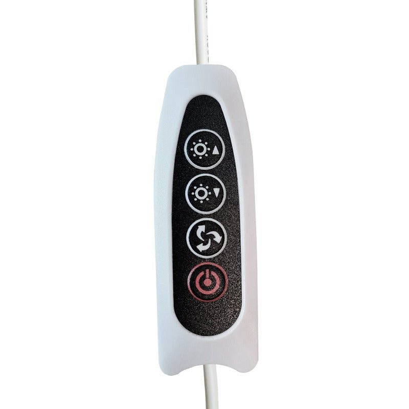 LED luplampe til gulv og bord - 3x forstørrelse - Seniorshop