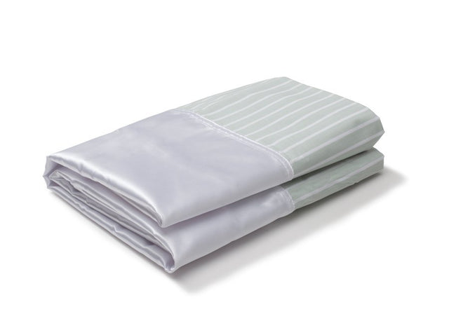 SatinSheet glidelagen med vinger - 105x195 cm - Seniorshop