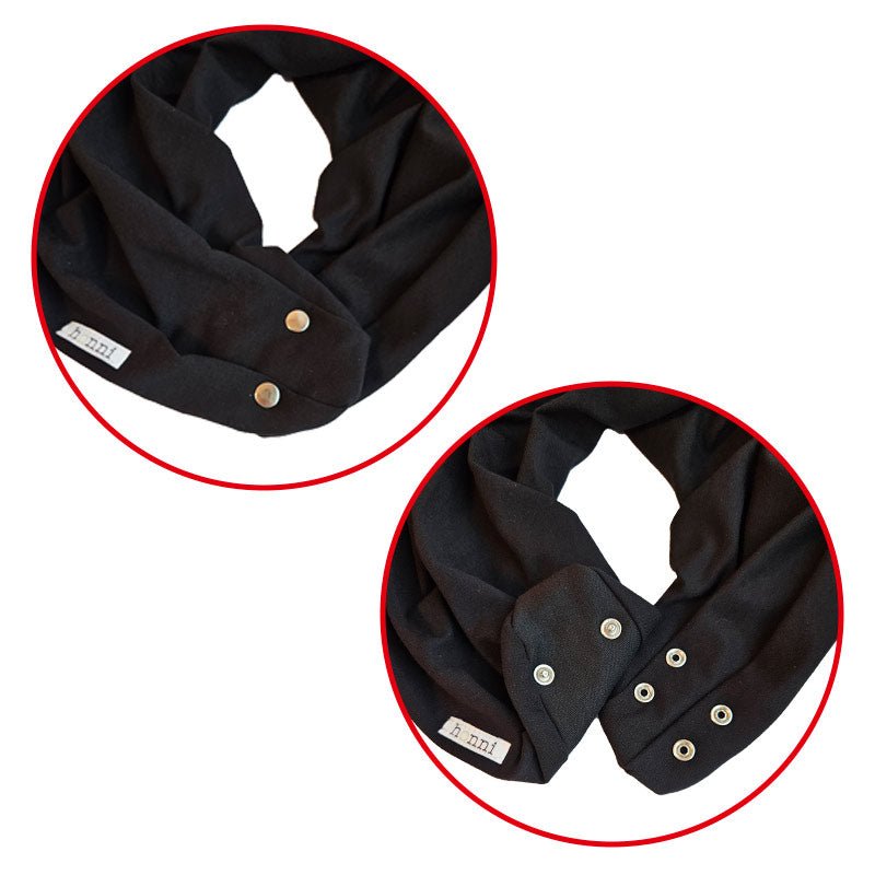 Honni tørklæde / Hagesmæk - Grå - Seniorshop