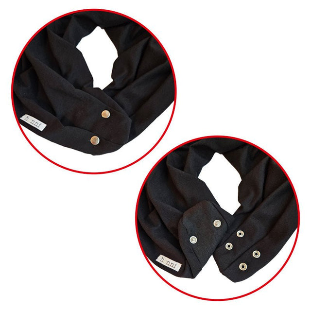 Honni tørklæde / Hagesmæk - Olivengrøn - Seniorshop