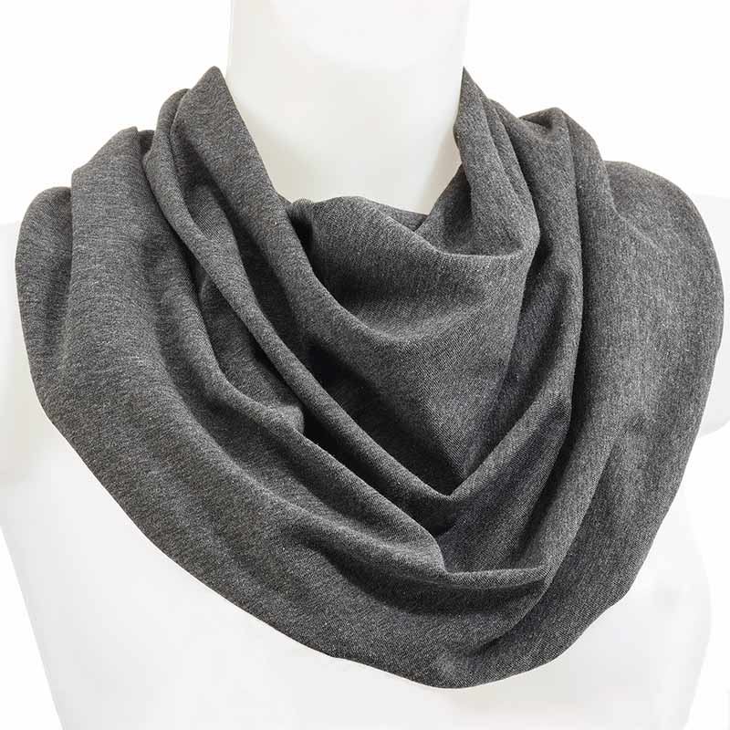 Honni tørklæde / Hagesmæk - Grå - Seniorshop