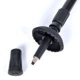 Adjustable Height Walking Stick, Black