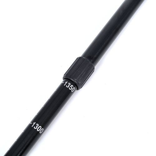 Adjustable Height Walking Stick, Black