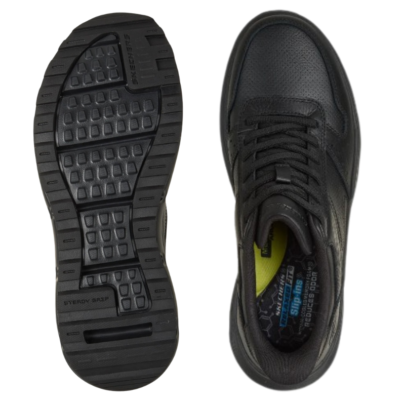 Skechers slip-in sneaker para homem - Preto