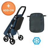 Muuvi Up Texture indkøbsvogn - Blå