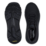 Skechers sapatilhas masculinas estáveis - Preto