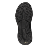 Skechers sapatilha feminina com absorção de impacto - Preto