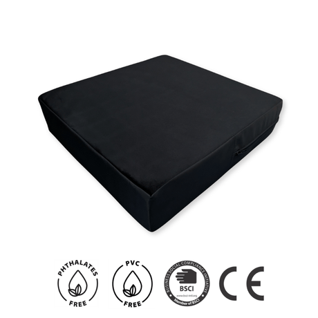 Aflastende siddepude - 43x43x6 cm