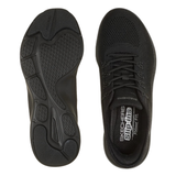 Skechers slip-in sneaker para senhora - Preto