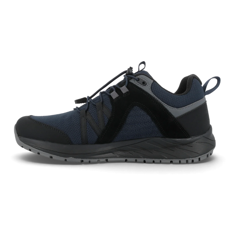 Path sneaker com atacadores elásticos