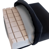 Velourbetræk til siddepude - 43x43x10 cm