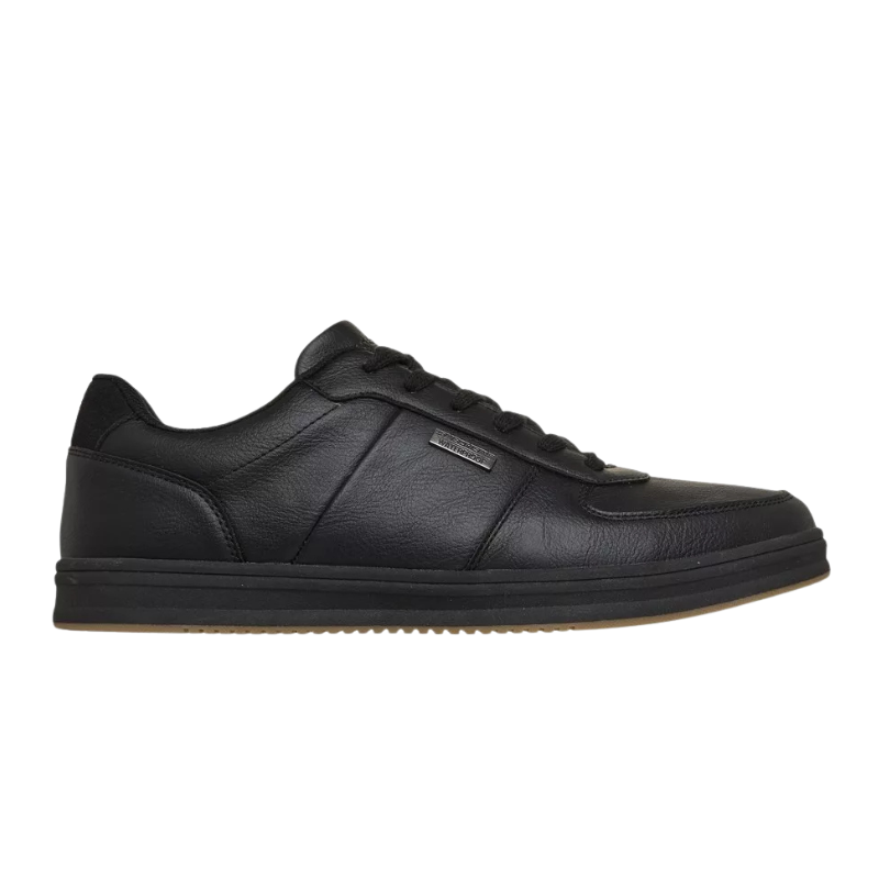 Skechers sapatilhas masculinas resistentes à água - Preto