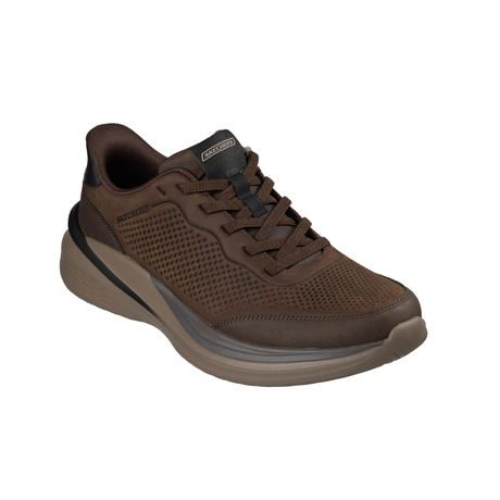 Sapatilhas Skechers slip-in para homem - Castanho