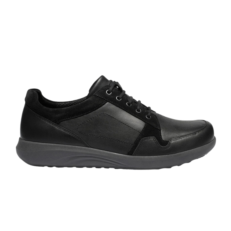 New Feet sapatos masculinos com stretch - Preto