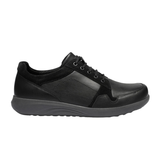 New Feet sapatos masculinos com stretch - Preto