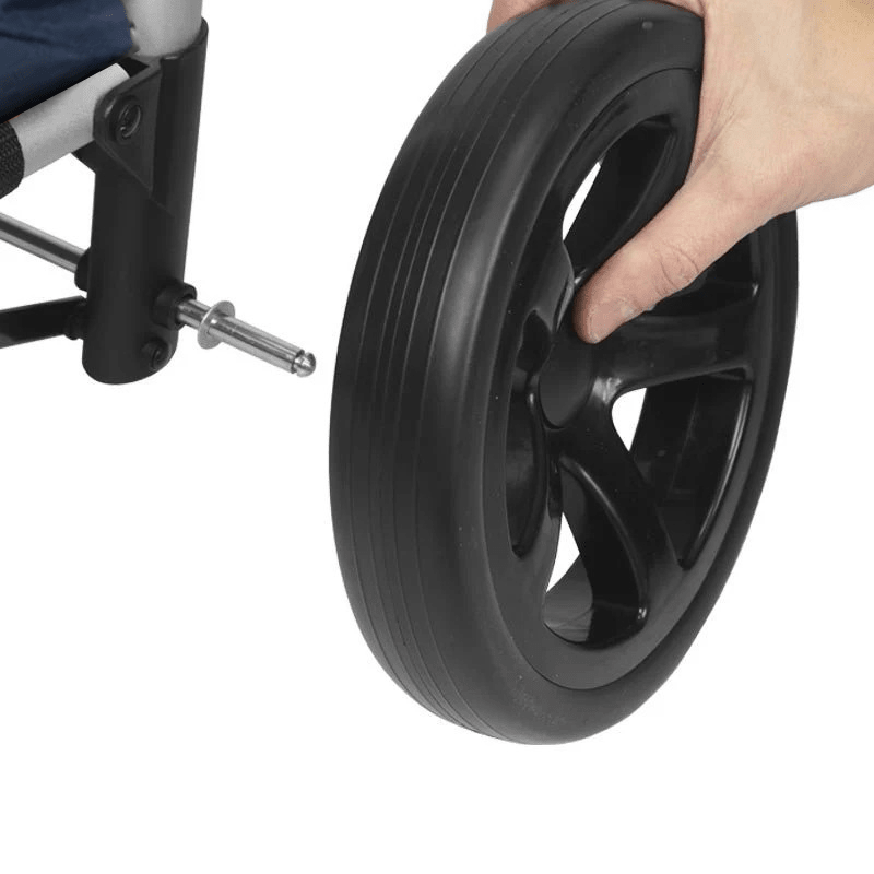 Go Two Compact indkøbsvogn - Grå/blå