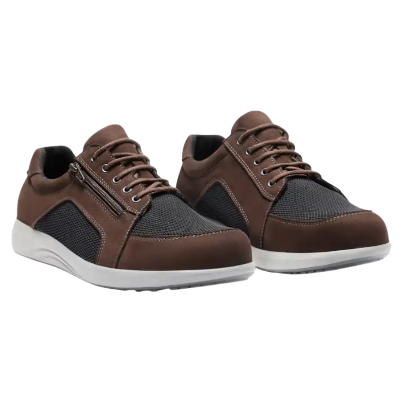 New Feet sapato desportivo masculino - Castanho