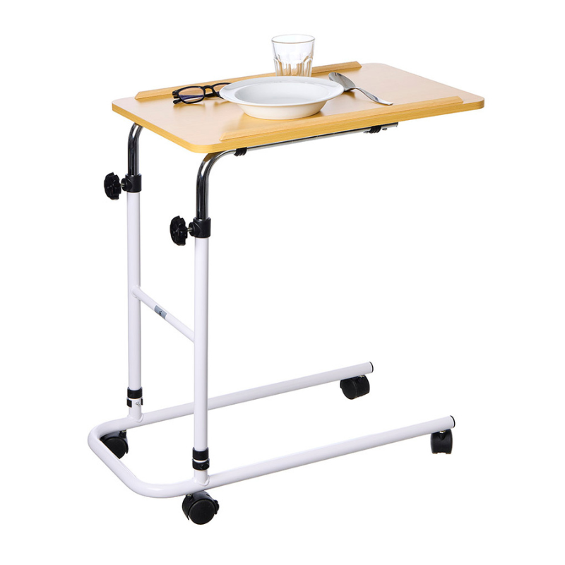 Mesa de cabeceira com rodas