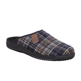 Rohde pantufas axadrezadas para homem - Azul